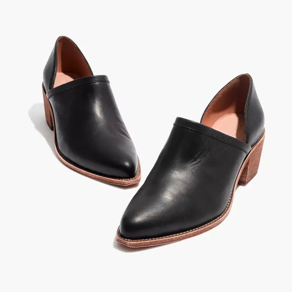 Madewell | The Brady Lowcut Bootie Black Boots |  Women's US 8